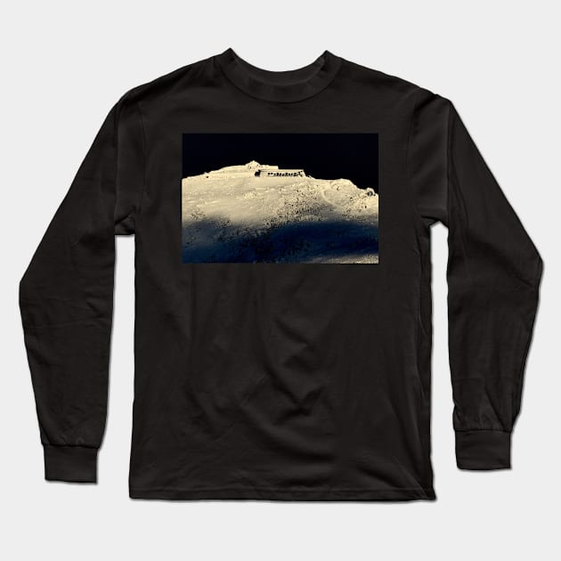 SUMMIT OF LIGHT AND SHADOW Long Sleeve T-Shirt by dumbodancer